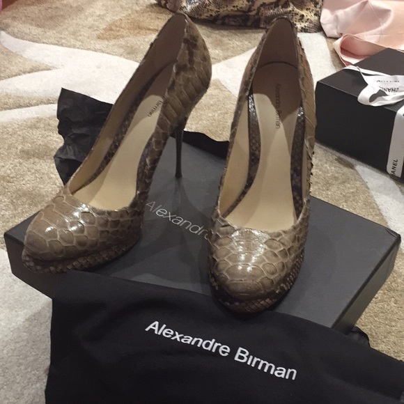 Alexandre Birman scarpin army green heel - Picture 4 of 7